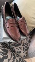 Mia & Jo Halbschuhe 41 Leder Slipper  Mokassin Bronze Osnabrück - Hasbergen Vorschau