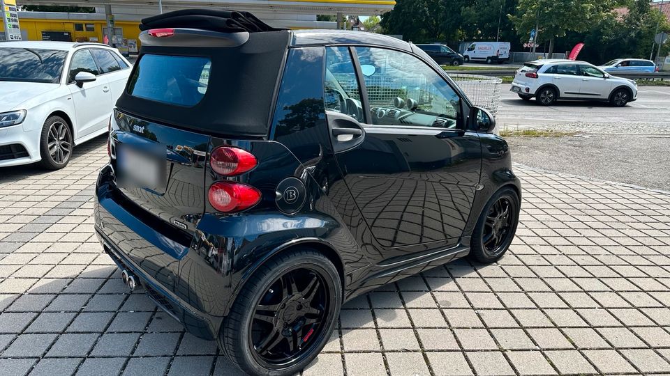 Smart Brabus Cabrio Scheckheft TÜV NEU 1/26 Gr. Service Neu in München