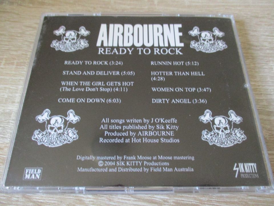 Airbourne CD Ready To Rock EP in Nürnberg (Mittelfr)