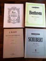 Alte Noten, Trios: Beethoven (Klavier), Schubert, Haydn... Niedersachsen - Obernkirchen Vorschau