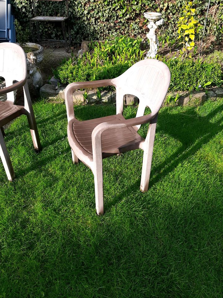 Gartenstühle 2 Stück Stapelbar in Bocholt