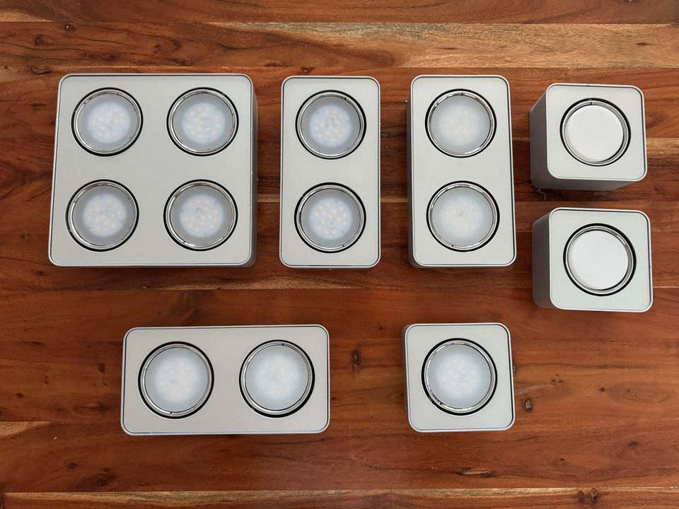 7x Philips ECOMOODS Deckenlampen LED Aluminium Spots NP 683,42 € in Riegelsberg