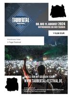 1x Taubertal Festival 2024 Ticket inkl. Camping Rheinland-Pfalz - Edenkoben Vorschau