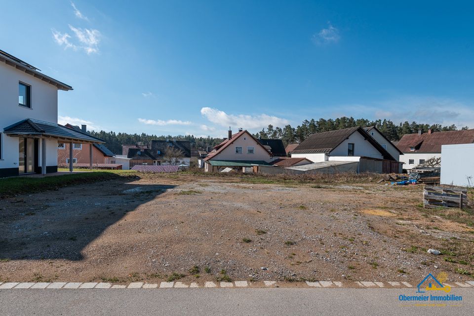 Voll erschlossenes Wohngrundstück mit einer Fläche von ca. 582 m² in Bodenwöhr