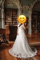 Wedding dress made of lace and tulle in off-white Aachen - Aachen-Mitte Vorschau