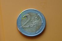 2 Euro Münze Slowenien 2007 Fehlprägung Sachsen - Coswig Vorschau