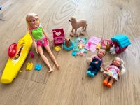 Barbie Puppen Set - 45 Teile - Hund, Welpen, Kaninchen, Surfboard München - Pasing-Obermenzing Vorschau