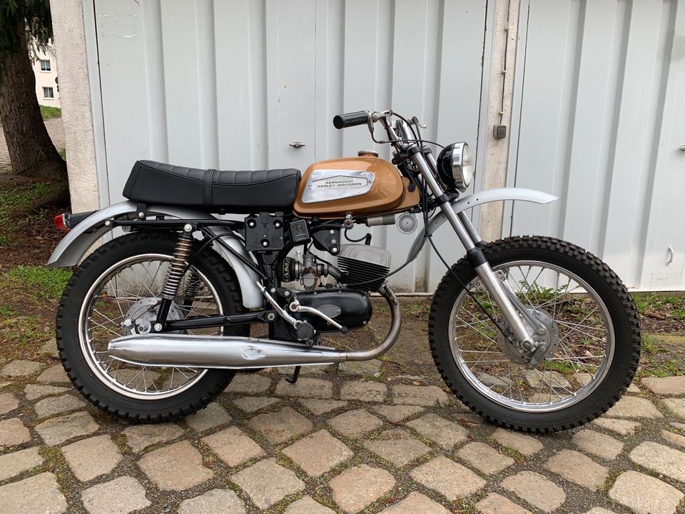 Harley-Davidson AERMACCHI ML 125 DE LUXE von 1972 deko SELTENHEIT in Dresden