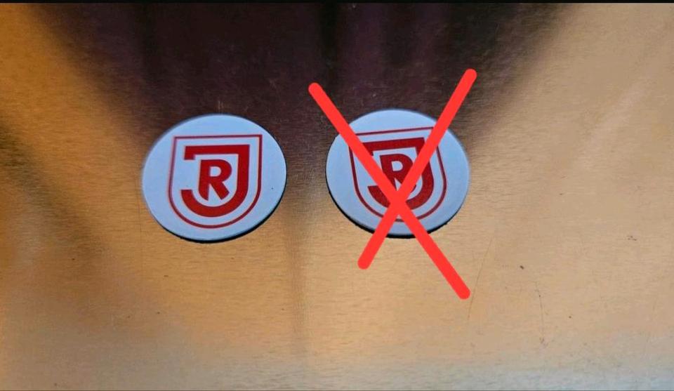 SSV Jahn Regensburg 2. Liga Sport Bild Fußball Magnet 2,1cm in Sugenheim