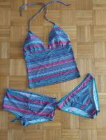 3 Tlg. Tankini Bikini Badeanzug Top Slip Hipster Gr. 42 Blau Rosa Bayern - Landsberg (Lech) Vorschau