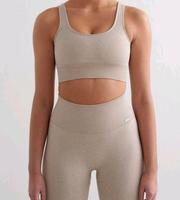 neu Aim'n Ribbed Seamless Bra Beige Melange Sport BH Gr.M Gr.38 Bayern - Hettstadt Vorschau