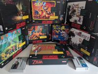 BIG BOX Chrono Zelda Mana Final Fantasy Verpackung Nintendo SNES Hannover - Südstadt-Bult Vorschau