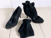 Schuhe Pumps High Heels Gr. 38 schwarz ausgefallen Bayern - Zapfendorf Vorschau