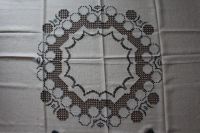 Hardanger Tischdecke ca. 165 x 160 Schleswig-Holstein - Bad Bramstedt Vorschau