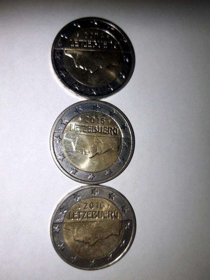 2 euro münzen luxemburg in Daleiden