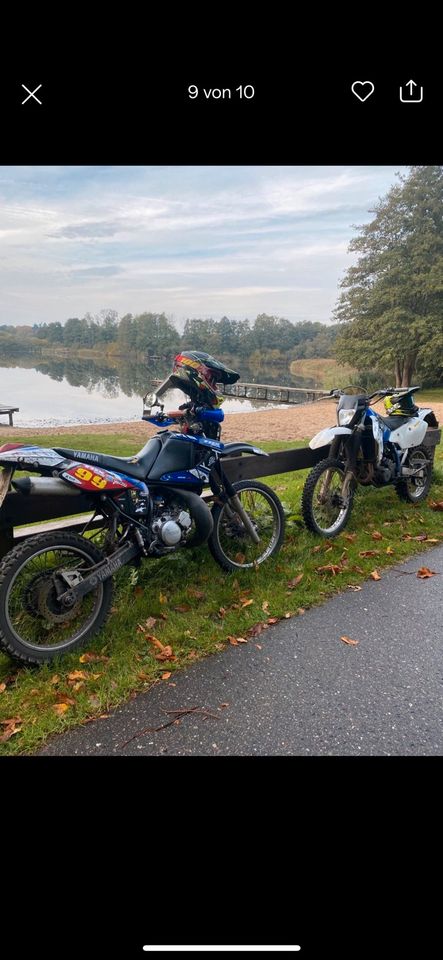 Yamaha Dt 125 DE06 Motor generalüberholt/ Enduro Supermoto in Westensee