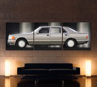 MERCEDES BENZ S KLASSE 300 SE 560 SEL Leinwand Bild W126 Wandbild Nordrhein-Westfalen - Rüthen Vorschau