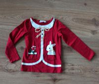 Langarmshirt H&M Weihnachten, Kaninchen, Größe 110/116 Niedersachsen - Lage (Dinkel) Vorschau