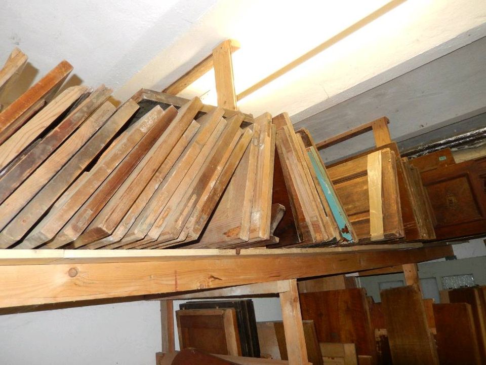 150 Antike Schrank Türen Altbau Tür Vollholz Baumaterial Möbel in Oschatz