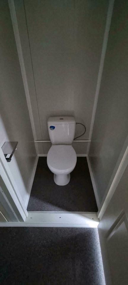 ⚠️ NEU - GARANTIE - LIEFERUNG - SCHLÜSSELFERTIG ⚠️ Neue Containerlösung für Sanitäranlage inkl. 5 x WC & 2 x Waschbecken - WC-Kabine - Toilettenkabine - WC-Raum - Toilettencontainer WC-Container in Brunnen