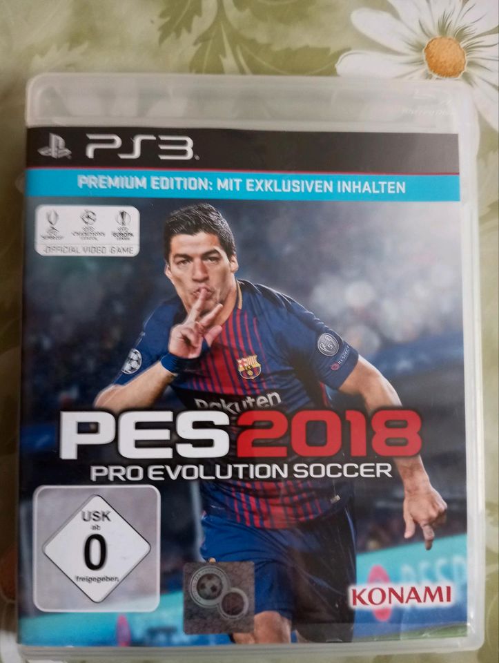 Playstation 3  Spiel PS3  PES2018 Premium Edition Konami in Albstadt