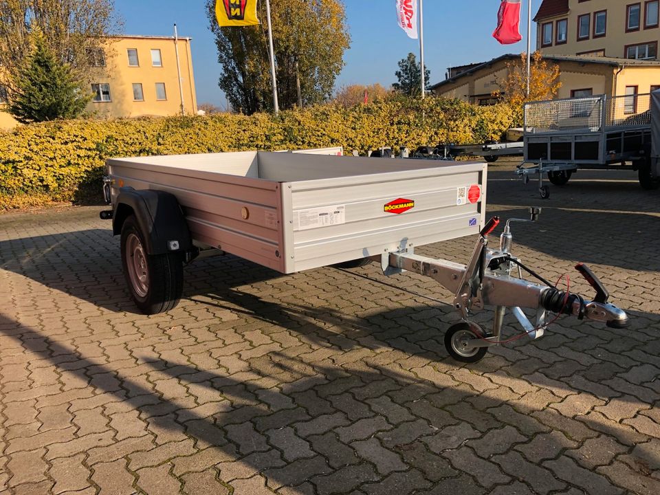 Böckmann Tieflader Alu PKW Anhänger 1350 kg 2,5 x 1,3 m in Lutherstadt Wittenberg