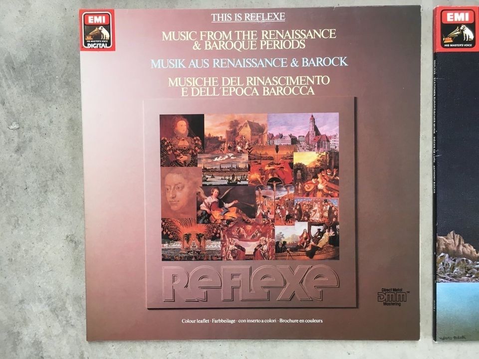 4x Langspielplatte Schallplatte LP Renaissance Barock Neapel Span in Osloß