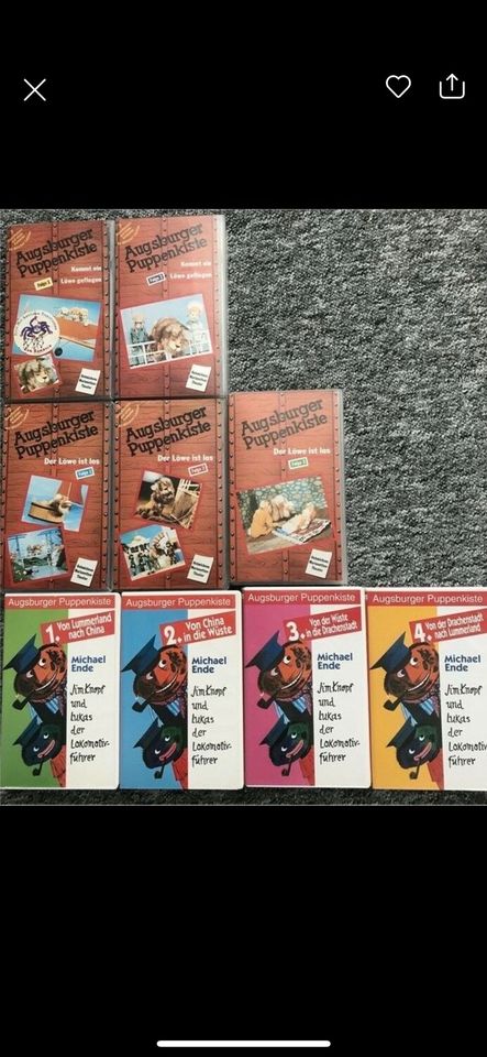 9 Augsburger Puppenkiste  VHS-Videokassetten in Mülheim (Ruhr)