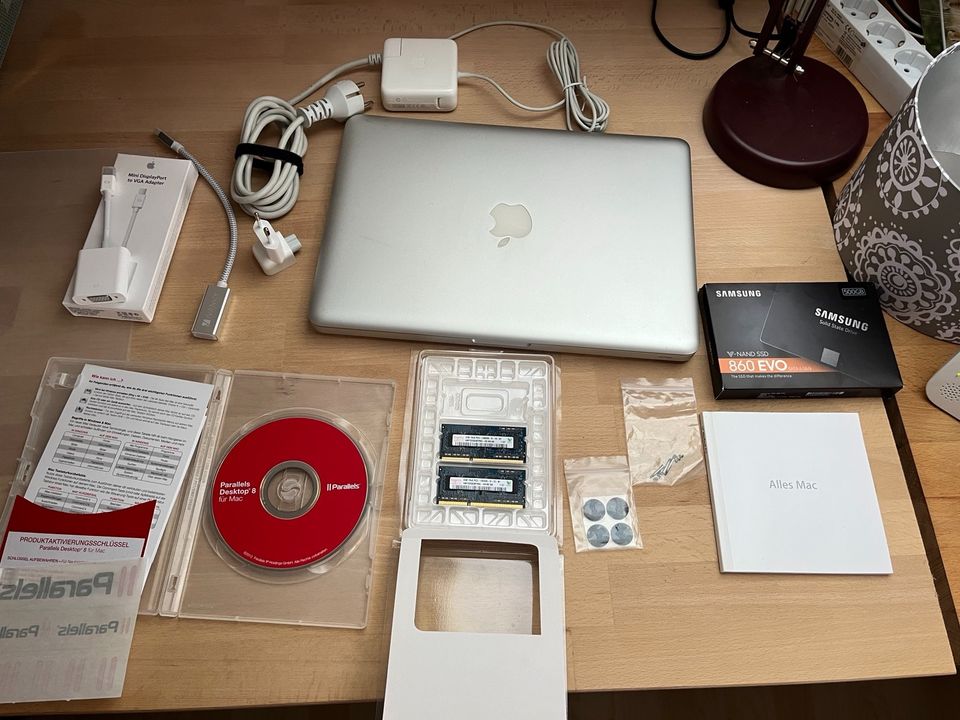 Apple Macbook Late 2011 500GB SSD 16GB Arbeitsspeicher in Untermeitingen