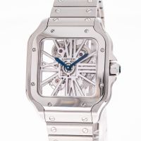 Cartier Santos 40 Skeletiert Stahl WHSA0015 wie NEU 2022 Full Set Hannover - Südstadt-Bult Vorschau