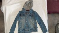 Kinder-Jeansjacke mit Kapuze Blau Größe 134 Bayern - Adelzhausen Vorschau