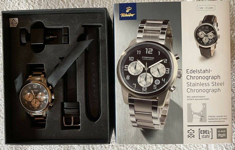 Edelstahl Chronograph Tchibo in Kr. Altötting - Burghausen | eBay  Kleinanzeigen ist jetzt Kleinanzeigen