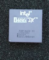 Retro CPU original Intel 486 DX 33 CPU Prozessor A80486DX-33 Nürnberg (Mittelfr) - Mitte Vorschau