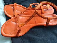 PRADA Sandaletten Orange Leder Textil Pumps  Gr. 41 Nordrhein-Westfalen - Solingen Vorschau