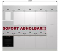 Küche 300cm SOFORT ABHOLBAR!!! Hochglanz Küchenzeile Einbauküche Nordrhein-Westfalen - Gütersloh Vorschau