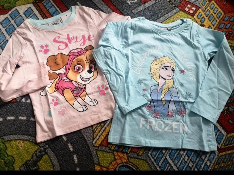 Set Disney Mädchen langarmshirt gr 110 /116 neu in Rosenheim