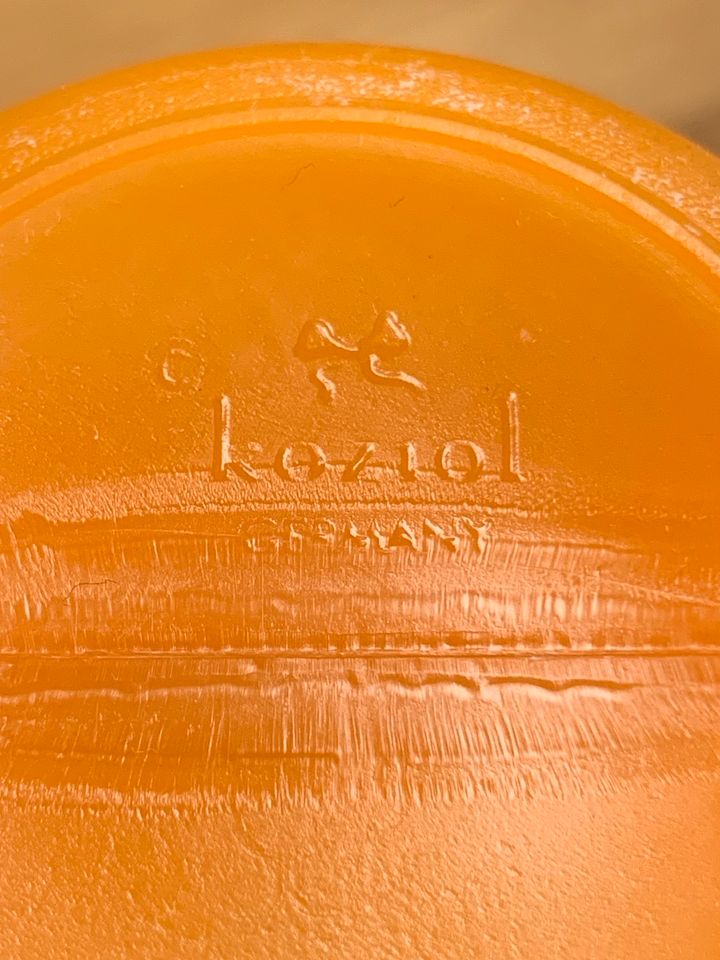 KOZIOL kl. Pumpflasche orange Spülmittel Seife 0,2 l TOP in Essen