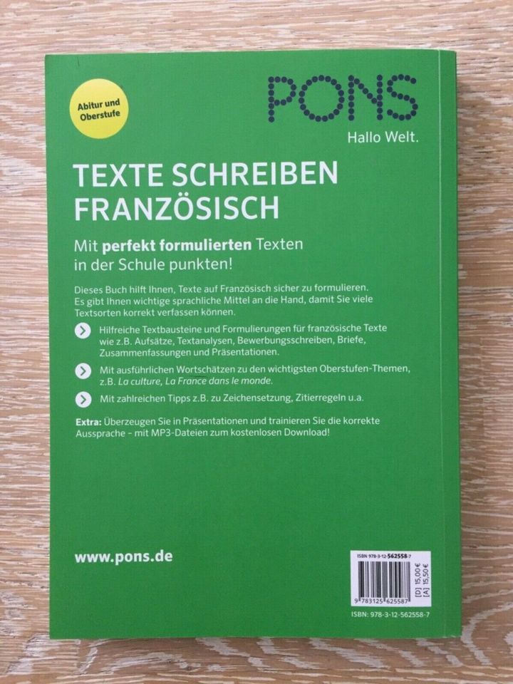 Pons Texte Schreiben Französich in Koblenz