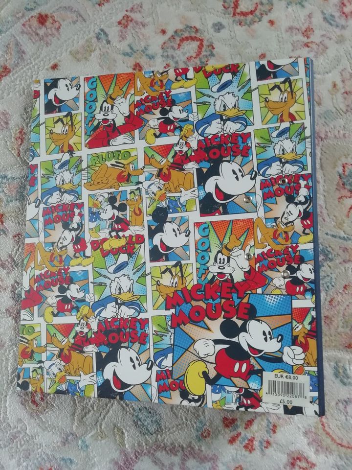 Mickey Mouse Comic Ordner Disney in Naila