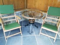 Tisch mit zwei Stühle Niedersachsen - Lohne (Oldenburg) Vorschau