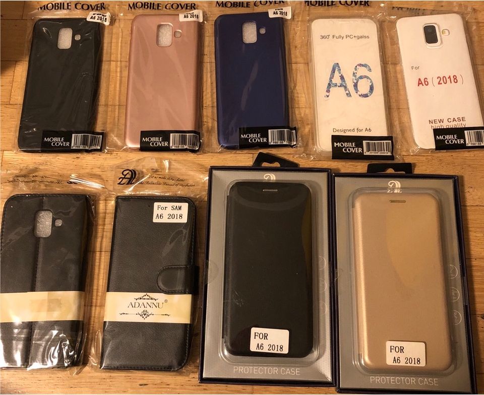 Samsung A6 2018 Hülle und Tasche Neu in Frankfurt am Main