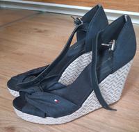 Tommy Hilfiger Keilsandaletten Gr. 38 dunkelblau Baden-Württemberg - Karlsruhe Vorschau