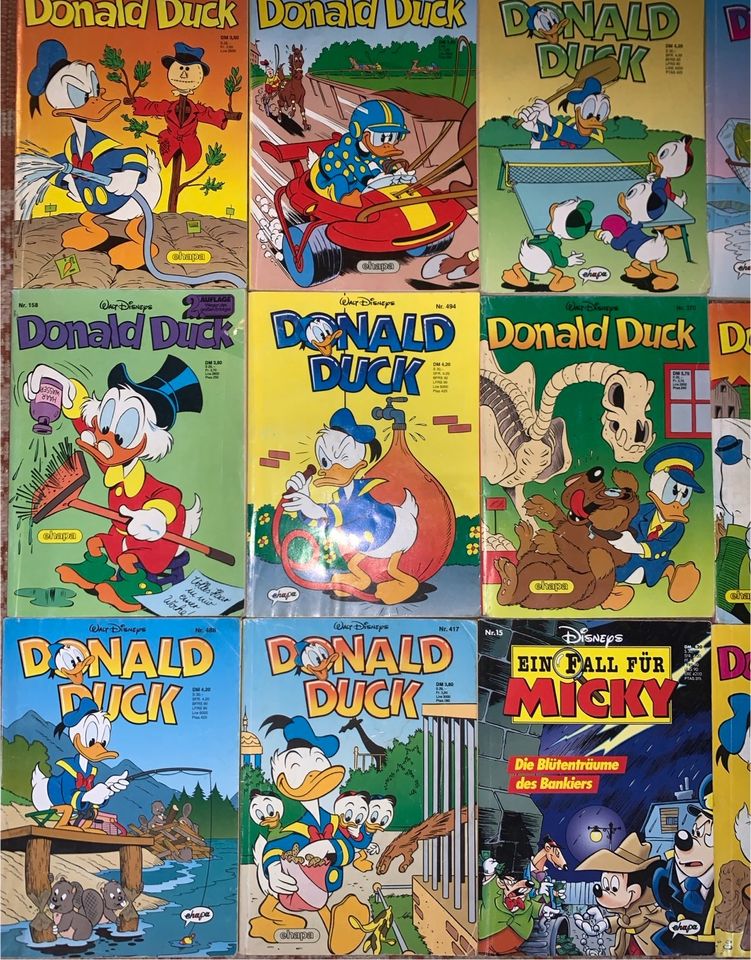 15x Donald Duck in (sehr) guten Zustand (1980-1995) in Staufen im Breisgau