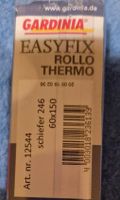 GARDENIA Easyfix Rollo Thermo neu Hessen - Espenau Vorschau