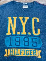 Tommy Hilfiger Denim Herren T-Shirt shirt Gr. XL L blau  kurzarm Kreis Pinneberg - Tornesch Vorschau