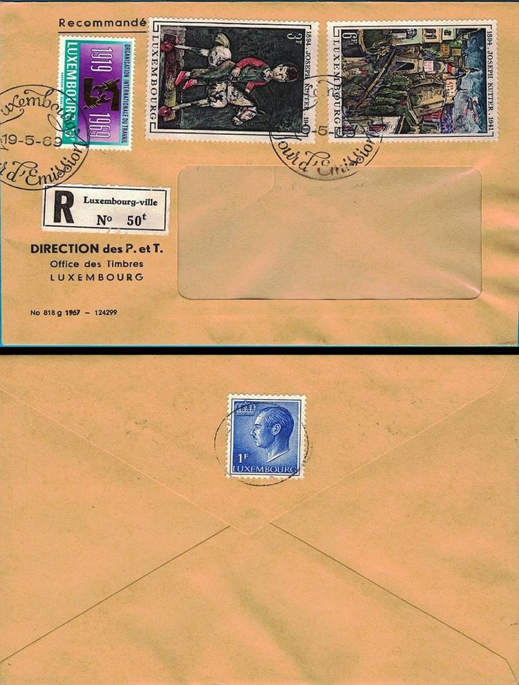 Luxemburg & Liechtenstein ● Ersttagsbriefe, Postkarten ● Pos.1-20 in Altenstadt