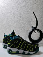 Nike Air More Uptempo mit Farbspritzer und Neongelb Gr 38 Unisex Bochum - Bochum-Mitte Vorschau