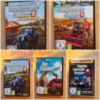 5 PC-Spiele, Landwirtschaft-, Bau-, Flughafen- Simulator Nordrhein-Westfalen - Kürten Vorschau