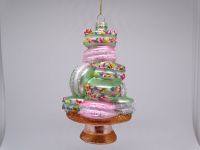 Macarons Torte Christbaumschmuck Weihnachtsdeko Glas Hänger NEU Wiesbaden - Erbenheim Vorschau