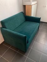 Sofa mit schlaffunktion / Bett grün Nordrhein-Westfalen - Herford Vorschau